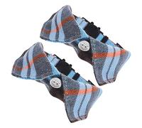 CIYODO 2pcs Adjustable Plaid Cat Collar with Bell Decorative Pet Collars for Comfortable Breathable Wear Safety Breakaway Design Adorn Your Cat for Parties and Daily Use