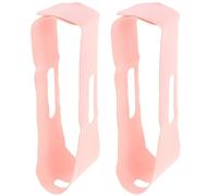 CIYODO 2Pcs Adjustable Unisex Anti-Snore Chin Strap Breathable Chain Straps for Mouth Breathers Comfortable Sleep Aid Compatible with Sleep Masks