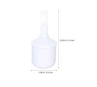 CIYODO 2pcs Anti-slip Rolling Ball Cane Tips for Blind Walking Sticks Rubber End Caps Replacement with Stable Grip and Obstacle Detection Lightweight Crutch Foot Accessories