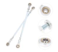CIYODO 2pcs Atv Steering Stem Post Tie Rods for Go Kart Repair Miniature Quad Accessories Replacement Kit