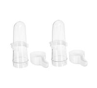 CIYODO 2pcs Automatic Bird Water Feeder for Parakeets Parrots Chickens Pigeons Intelligent Continuous Fresh Water Dispenser with Rainproof Design Versatile for Indoor and Outdoor Bird