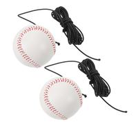 CIYODO 2pcs Baseball Training Equipment with Elastic Rope and Portable Batting and Pitching Trainer for Adults Arm Strength and Swing Mechanics Improvement Softball Resistance