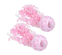 CIYODO 2pcs Beach House Decor Ocean Themed Room Decor Jellyfish Paper Lantern Decoration Jellyfish Decorations Pink