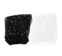 CIYODO 2pcs Bird Cage Net Cover Skirt Light Blocking Cage Accessory Easy Clean Mesh Prevents Mess and Keeps Interior Visible