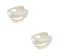 CIYODO 2pcs Bird Feeder for Window Pigeon Fixed Mount Bird Carrier Suet Feeder Catcher