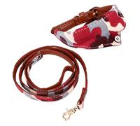 CIYODO 2pcs Camouflage Pull Rope Collar for Dogs Lightweight Pet Neck Chain for Outdoor Use Durable and Convenient Safety Buckle Adorable Design for Pets