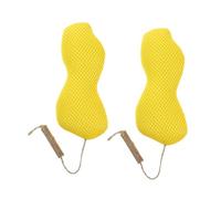 CIYODO 2Pcs Catnip Filled Plush for Cats Soft and Comfortable Peanut Shaped Chewing Promotes Interactive Play and Bonding for Indoor Cats Safe Material