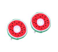 CIYODO 2pcs Comfortable Cat Recovery Collar Soft Protective Cone for Cats Lick Neck Breathable and Design for Use Cartoon Watermelon Style