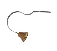 CIYODO 2pcs Dog Training Doorbell Metal Copper Bells for Potty Housebreaking Pet Supplies Loud Clicker Guide for Dogs