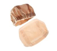 CIYODO 2pcs Doll Wig Net Caps Handwoven for BJD Dolls Hat Decor Accessories with Intricate Texture Easy to Clean Liner Weaving Caps for Versatile Styling