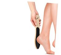 CIYODO 2Pcs Double Side Foot Files Reusable Pedicure Callus Removers for Dead Skin Exfoliating Foot Scrubbers with Wooden Handles for Smooth