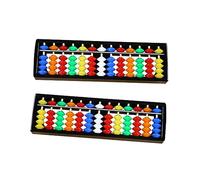 CIYODO 2pcs Educational Math Tool for Boys and Girls Levels Abacus Safe Blocks for Year Olds Maths Toys