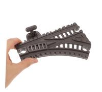CIYODO 2pcs Elastic Deformation Plastic Train Track for Roller Track Extension Creative Flexible Turning Layouts Compatible with Model Railroad Playsets