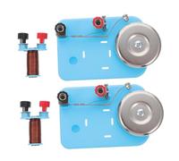CIYODO 2pcs Electric Bell Experimental Kit for School Teaching Instruments Physics Electricity Teaching Aids Electromagnetism Learning Tool for Science Labs and Student Experiments