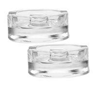 CIYODO 2Pcs Fermenting Jar Glass Lid Fermenting Weights for Wide Mouth Pickle Jars Fermentation Weight for Sauerkraut Easy to Use Kitchen Accessory