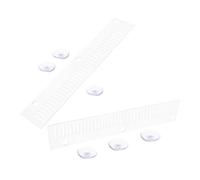 CIYODO 2pcs Fish Tank Overflow Comb Fish Divider Comb for Aquariums Easy Balance Overflow Prevention Tapsafe Accessory