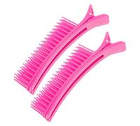 CIYODO 2pcs Hair Stylist Clips for Sectioning Thick Thin Hair Lightweight at Home and Salon Flexible Multipurpose