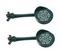 CIYODO 2pcs Hamster Sand Bath Scoop Ergonomic Plastic Litter Sifter for Easy Cleaning of Urine Sand Bath Lightweight Pet Accessory for Small Animals