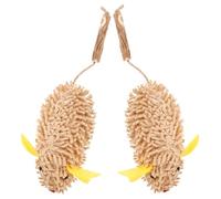 CIYODO 2Pcs Interactive Cat Mouse Cute Catnip Mice for Active Play for Kittens Cats Engaging Biting to Keep Your Cat Healthy and Happy