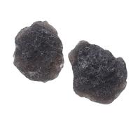 CIYODO 2pcs Irregular Meteorite Rough Stone Specimen for Classroom Teaching Unique Science Ornament for Collecting Decor for Astronomy Enthusiasts