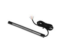 CIYODO 2PCS LED Strip Brake Turn Signal Light for Motorcycles and Off-road Vehicles Flexible Taillight Bar for License Plate Super Bright Red and Lamp