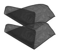 CIYODO 2Pcs Magnetic Car Window Sunshade Mesh Visor UV Protection Curtain Easy Install Remove Heat Blocking Side Shade for Vehicles Summer Sun Guard