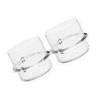 CIYODO 2pcs Measuring Cup with Sealing Lid for Compatible Blender Jar Replacement Cover Spillproof Leakproof Kitchen Appliance Jar Lid