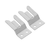 CIYODO 2pcs Microphone Holder Clip for Cb Radio with Metal Construction, Universal Compatibility, Quick Release Design, Suitable for Vehicle Models and Driving, Stable and Space Saving