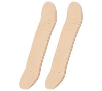 CIYODO 2pcs Mini Finger Skateboards for Wooden Deck with Anti-slip Surface for Performing Tricks and Stunts Portable Fingerboard for Boys