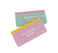 CIYODO 2Pcs Mini Pocket Notebooks for School and Work Undated Weekly Planner Organizer Schedule Notepad 25X8Cm Daily To-Do List Journal Small Pocket Diary for Nurses and Meeting Agendas