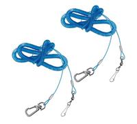 CIYODO 2pcs Parrot Training Leash Elastic Bird Flying Rope Lightweight Outdoor Traction for Safe Pet Bird Exercise and Flight Practice
