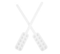 CIYODO 2pcs Pill Counting Spoon with Slots Mini Teaspoon Scoop for Accurate Capsule Measurement Flat Plastic Nutritional Measuring Spoon with Extended Handle for Easy Access to Standard