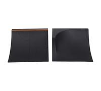 CIYODO 2pcs Plastic Fingerboard Ramps with Obstacles for Indoor Mini Finger Skatepark Finger Skateboard and Scooter Ramp Accessories for Tricks and Stunts