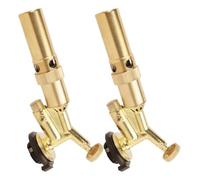CIYODO 2pcs Portable Adjustable Gas Torch Head Lightweight Flame Burner for Cooking BBQ Camping Soldering Welding Fire Starting Compact Manual Ignition for Kitchen and Outdoor Use