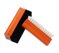 CIYODO 2pcs Record Cleaning Kit Wood Handle Album Cleaner Brush Static Vinyl Cleaner for Records Music Lovers and Collectors in Home Use