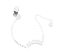 CIYODO 2pcs Replacement Acoustic Tube for Headsets Durable Air Acoustic Hose for Noise Reduction for Radios and Mobile Communication