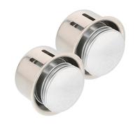 CIYODO 2pcs Rice Cooker Thermostat Temperature Limiter Replacement Parts Iron Heat Control Center for Electric Rice Cookers Automatic Overheat Protection Easy Install