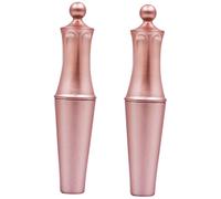 CIYODO 2pcs Rose Gold Magnetic Liquid Eyeliner Safe Formula Smudge-resistant Eye Liner Pen for Women Teens Daily Makeup