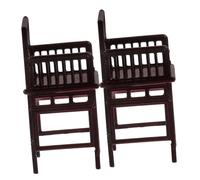 CIYODO 2pcs Scale Indoor Sand Table Architectural Scenes Decorative Tiny Doll Furniture