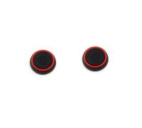 CIYODO 2pcs Silicone Thumb Grips and Analog Stick Covers for Controllers, Anti-slip Night Glow Mushroom Head Design, Sturdy Controller Grip Accessories for Gaming