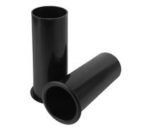CIYODO 2pcs Speaker Outlet Vent Tube 60x150mm Plastic Bass Reflex Port for Subwoofer and Speaker Cabinets, Sound Guide Air Outlet for Home, Car, Portable Audio