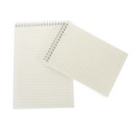 CIYODO 2pcs Spiral Notebooks Lined Notepads Thick Sturdy Cover Eye-protection Notebooks for Students Office Study Planning and Note Taking