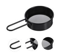 CIYODO 2Pcs Stainless Steel Flour Sifter Fine Mesh Kitchen Strainer with Handle for Baking Household Baking Sieves for Powdering Cake Bread Pastries and Muffins