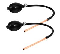 CIYODO 2PCS Sugar Blowing Pump with Extended Copper Tube for Candy Art Creations Versatile Fondant Shaping Tool Easy to Use Blower for Blown Sugar Masterpieces for Home and Professional