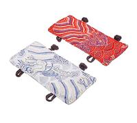 CIYODO 2pcs Tea Kettle Handle Cover Set, Heat-resistant Anti-scald Cloth Sleeve for Teapot Handles, Decorative Protective Pot Gloves Suitable for Copper, Iron, Silver Kettles in Kitchen