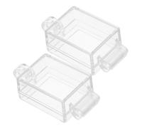 CIYODO 2pcs Toggle Button Covers with Double Sided Adhesive Rocker Switch Protection for Boats Kitchens Bathrooms Prevents Accidental Activation and Liquid Damage