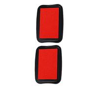 CIYODO 2pcs Vintage Pads for DIY Scrapbooking and Fingerprint Art Bright Pigment Stampers with Patterns Safe Water Based Ink for Crafting and Card Making