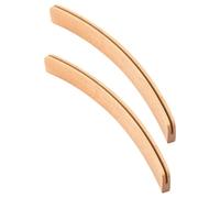 CIYODO 2pcs Wood Card Holders Curved Beech Wood Playing Card Stands for Poker Game Accessories Multifunctional Photo Display with Stable Support and Elegant Tabletop Holders for