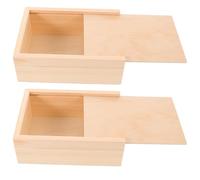 CIYODO 2pcs Wooden Match Stick Holder with Striker for Reliable Ignition and Seamless Extracting, Beige Natural Style Enhancement for Home and Outdoor Candle Fireplace Use