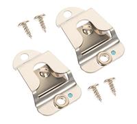 CIYODO 2sets Microphone Back Clip for Cb Ham Radio Includes Metal Mic Hanger Holder for Handheld Radio Use in Vehicle